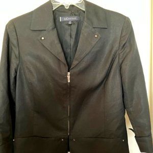 Anne Klein Short Black Jacket Size 10